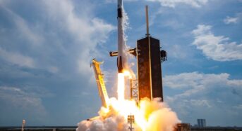 NASA Historic Rocket Launch in Outback Australia