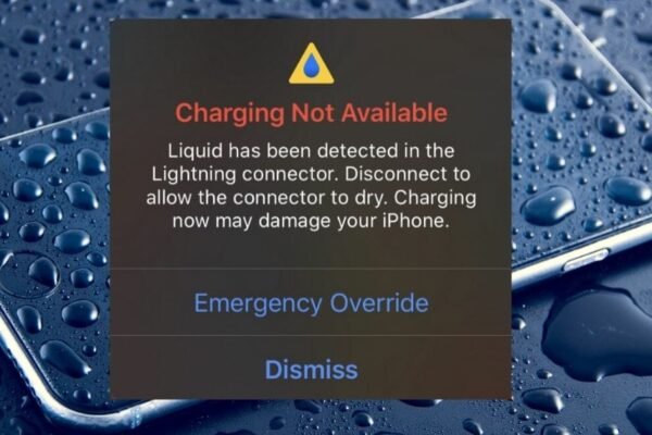 How to get Water out of Charging Port