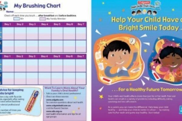 Colgate Tooth Brushing Chart