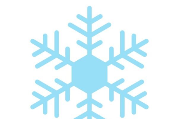 How to Draw Simple Snowflakes