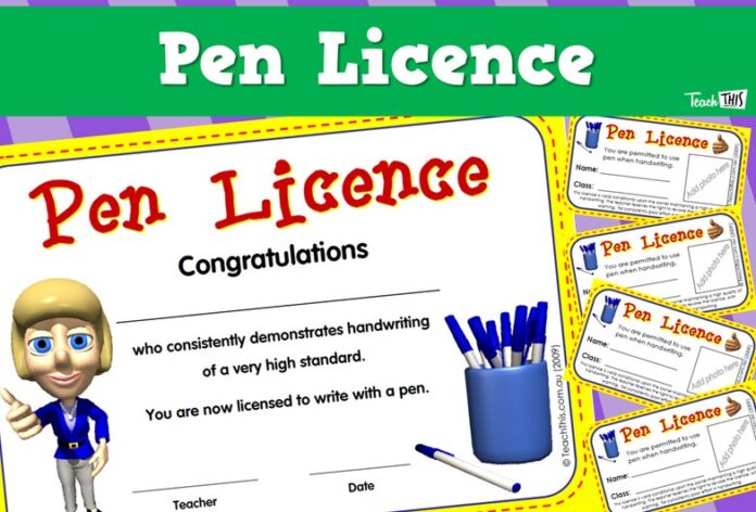 What is a Pen License