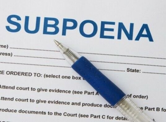 Subpoena Costs