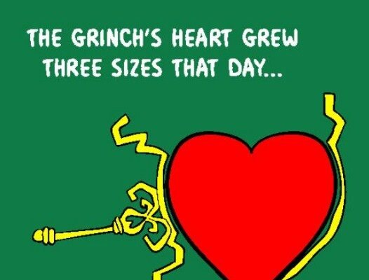 How Many Sizes Did the Grinch's Heart Grow