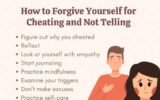 How to Forgive Yourself for Cheating