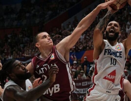 France’s basketball dream shattered by Latvia in FIBA World Cup 2023