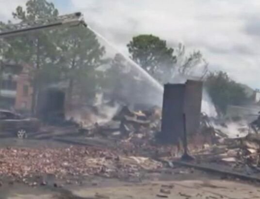 Generator sparks fire on West 47th St