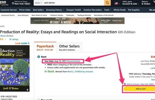 How to Return an Amazon Rental