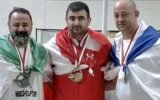 Iranian weightlifter faces lifetime ban for photo with Israeli rival