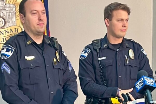 Savannah Police Officer Laid