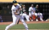 A’s avoid sweep with homers from Pérez and Smith