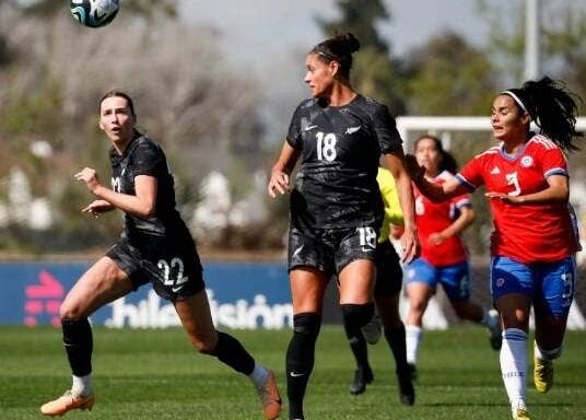 Football Ferns suffer second defeat to Chile in friendly series