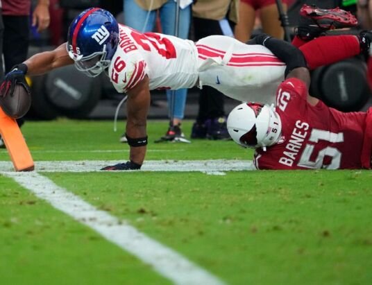 Giants RB Options for Thursday Night Football After Saquon Barkley Injury