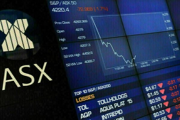 Australian shares inch lower as banks, tech stocks drag