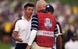 Caddy’s hat trick sparks drama at Ryder Cup