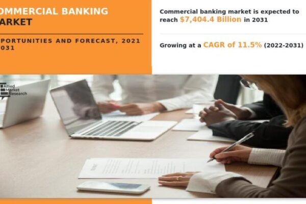 Commercial Banking Market to Reach $7.4 Trillion by 2031, Says Report