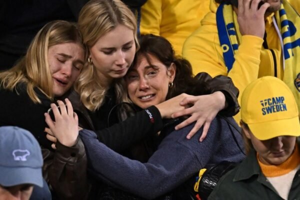 Two Swedes killed in Brussels shooting, soccer match abandoned