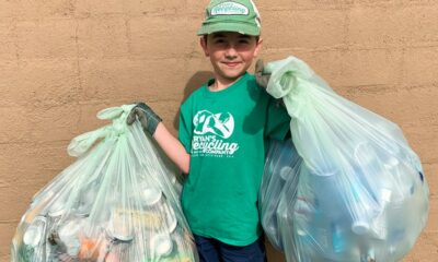 How a 14-year-old boy turned his passion for recycling into a thriving business
