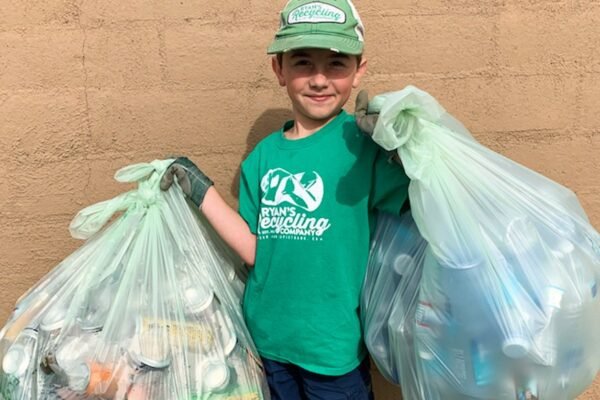 How a 14-year-old boy turned his passion for recycling into a thriving business
