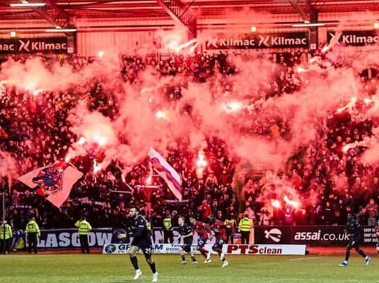 How education can tackle the pyro problem in Scottish football