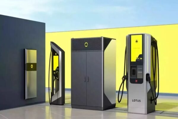Lotus launches its own liquid-cooled charger technology for electric vehicles
