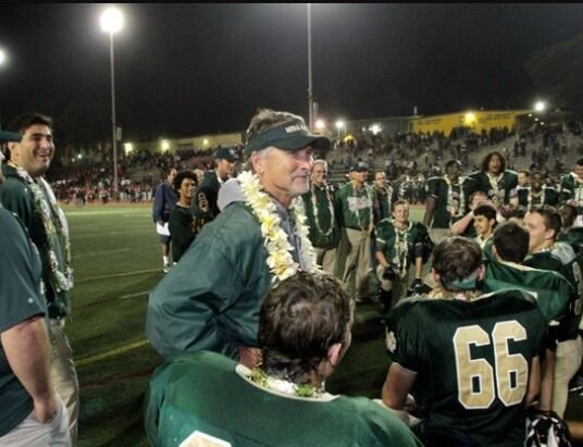 Mira Costa Football Team Celebrates Historic Win Over Redondo