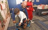 Amazon and Warrior Alliance bring joy to military families