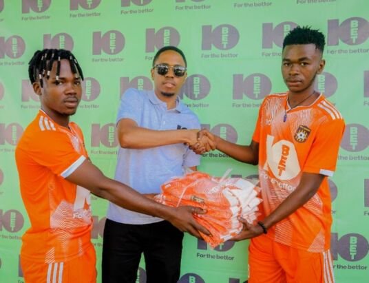 Dar soccer teams receive new kits from local company