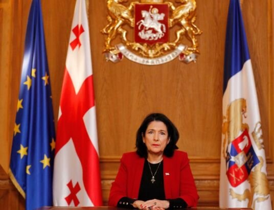 Georgian President Salome Zourabichvili Wishes Merry Christmas to Orthodox Christians