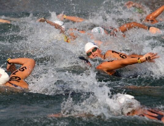 How Coach Sid prepares open water swimmers for Paris 2024