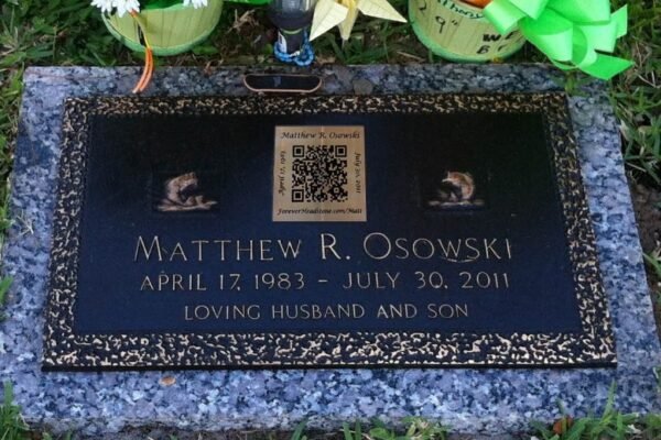 How barcode-tech on headstones connects the living and the dead