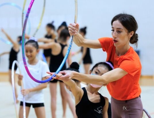 Olympic Champion Simona Dyankova Returns to Singapore for a Rhythmic Gymnastics Masterclass