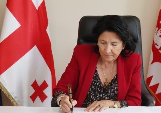 Georgian President Demands Return of Ambassador to Ukraine