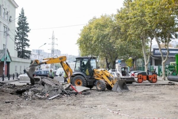 Tbilisi’s Tsereteli Avenue to Reopen in Two Weeks