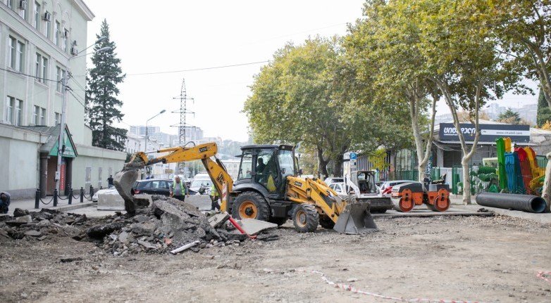 Tbilisi’s Tsereteli Avenue to Reopen in Two Weeks