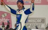 Daniel Suarez claims his second Cup victory in a thrilling finish at Atlanta