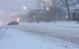 Winter Storm Hits Georgia with Snow and Strong Wind