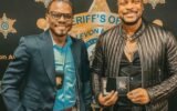 Chris Tucker Clayton County honorary deputy badge ceremony