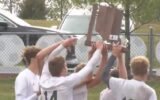 Forest Park High School boys soccer team action