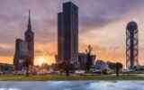 Georgia economic growth skyline