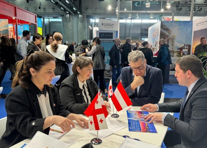 Georgia tourism Ferien Messe Wien exhibition