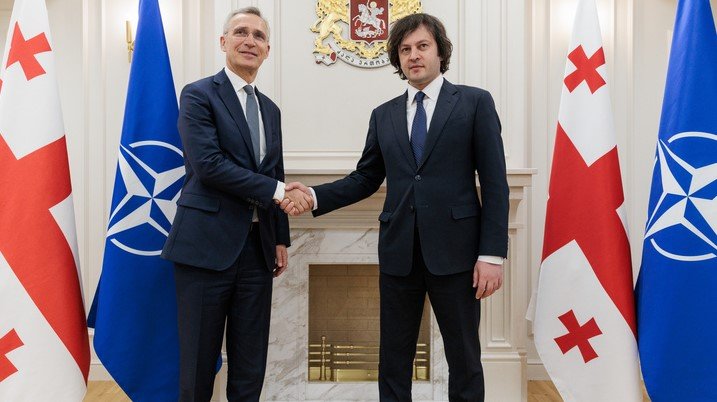 Jens Stoltenberg Georgia visit NATO