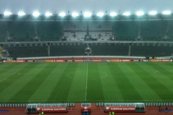 Tbilisi Dinamo Arena football night