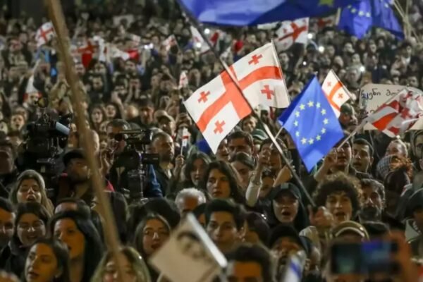Georgia Parliament Rally Foreign Influence Law