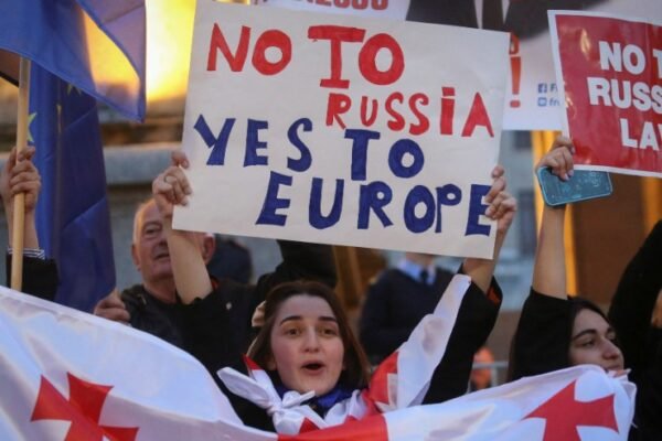 Georgian Dream Russian Law Debate