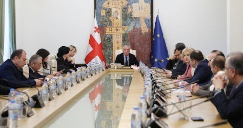 Georgian Parliament foreign influence debate