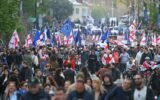 Tbilisi protest against Russian law