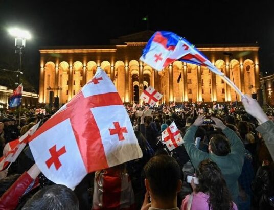 Tbilisi protest against foreign influence law