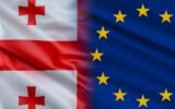 Georgia EU flag