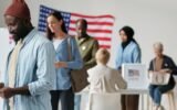 Clayton County voting booth