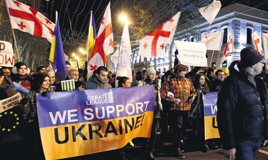 Ukrainian Georgian diplomatic relations